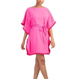 Trina Turk
Ray Tie-Waist Caftan Dress